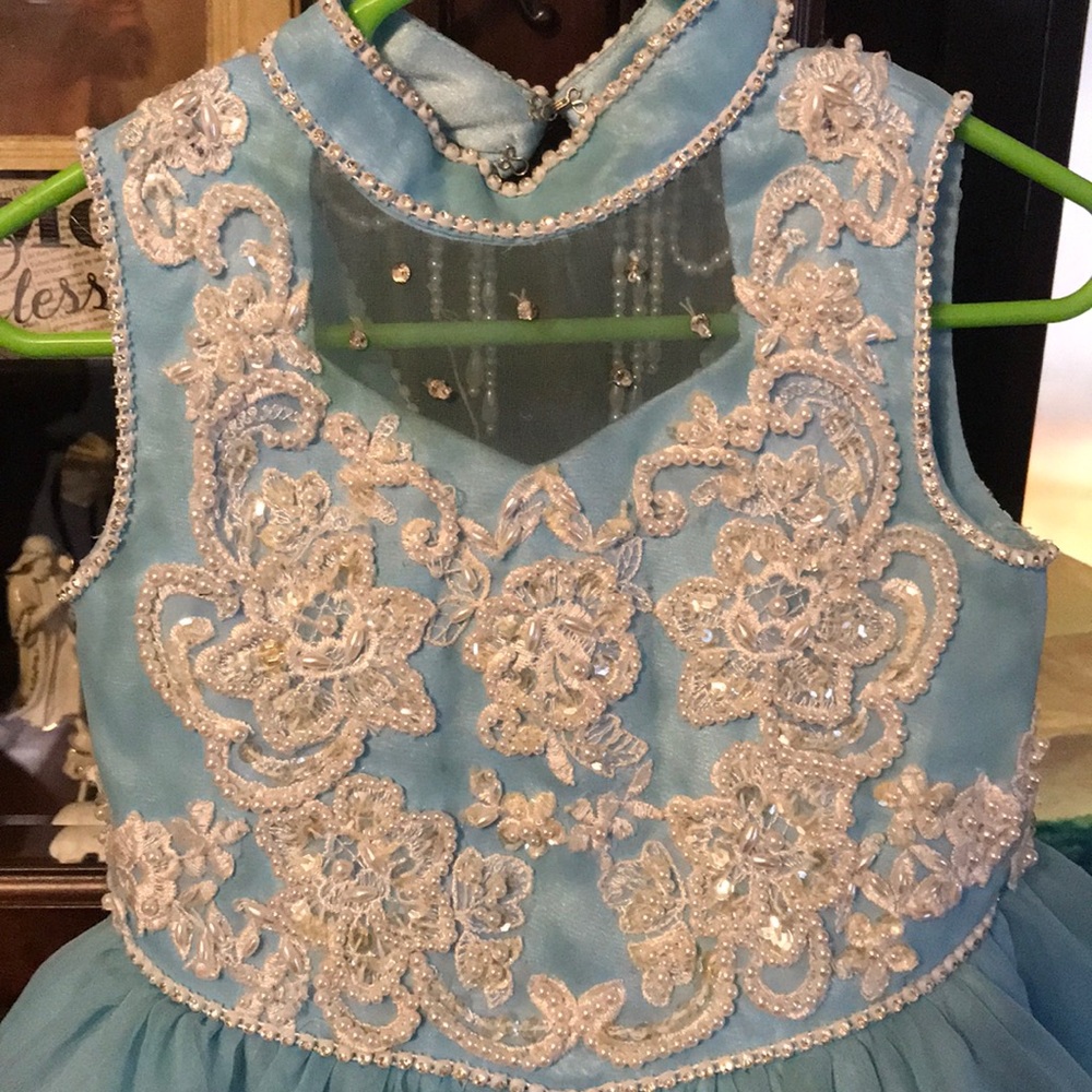 Hand made pageant dress.